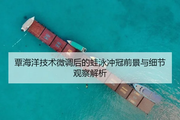覃海洋技术微调后的蛙泳冲冠前景与细节观察解析